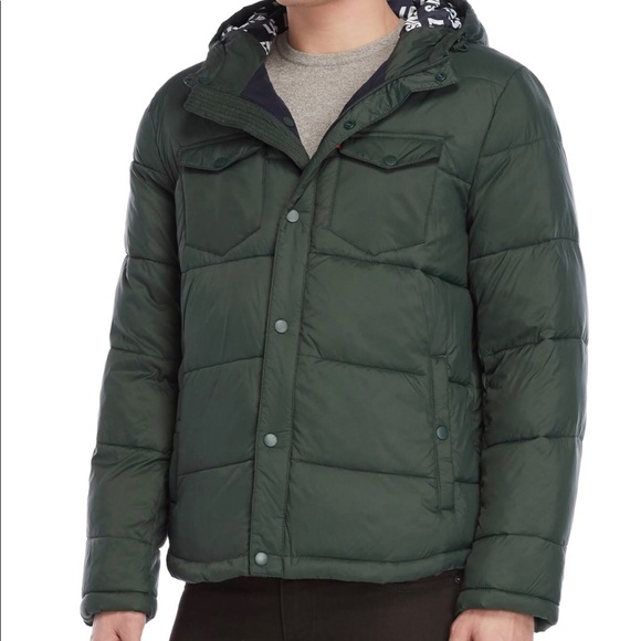 levi's puffer coat